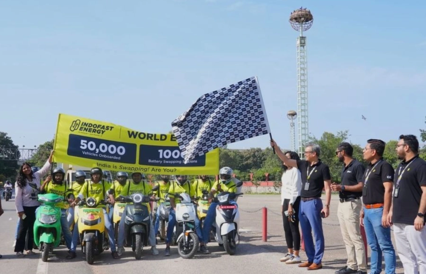 Indofast Energy is extending its network of battery swapping franchises across India Featured Image